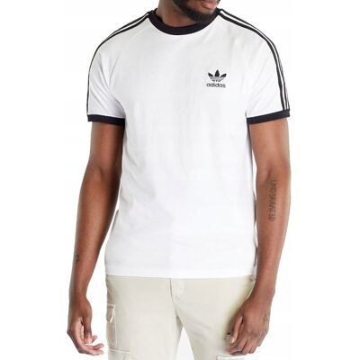 Adidas Koszulka Męska Sportowa 3-Stripes Tee, Ia4846, Biała, Rozmiar L Adidas Koszulka Męska Sportowa 3-Stripes Tee, Ia4846, Biała, Rozmiar L