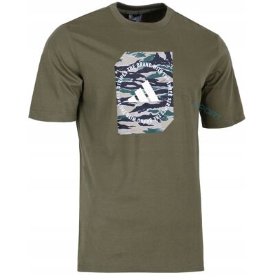 Adidas WYGODNA KOSZULKA MĘSKA BAWEŁNIANA T-SHIRT CAMO SHAPE GRAPH XL Adidas WYGODNA KOSZULKA MĘSKA BAWEŁNIANA T-SHIRT CAMO SHAPE GRAPH XL