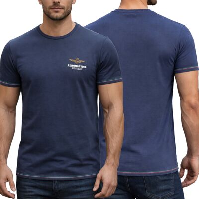 Aeronautica Militare granatowy t-shirt koszulka męska SCOTI003J508-08184 XL Aeronautica Militare granatowy t-shirt koszulka męska SCOTI003J508-08184 XL
