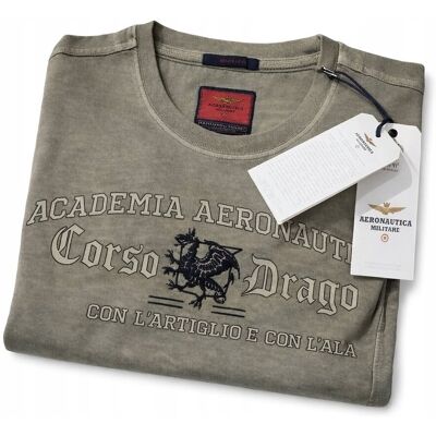 Aeronautica Militare koszulka z długim rękawem oliwkowa 3XL Aeronautica Militare koszulka z długim rękawem oliwkowa 3XL