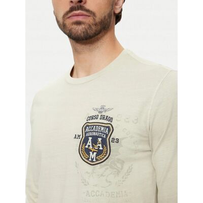 Aeronautica Militare Longsleeve Beżowy 2XL Aeronautica Militare Longsleeve Beżowy 2XL