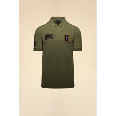 Aeronautica Militare Polo Frecce Tricolori zielona 2XL Aeronautica Militare Polo Frecce Tricolori zielona 2XL