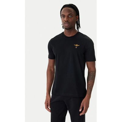 Aeronautica Militare T-shirt Basic czarny 2XL Aeronautica Militare T-shirt Basic czarny 2XL
