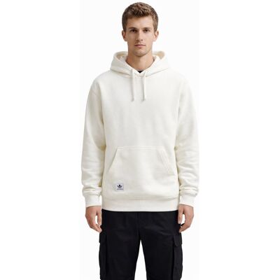 Alpha INDUSTRIES BIAŁA BLUZA Z KAPTUREM I KIESZENIĄ KANGURKĄ M I2D Alpha INDUSTRIES BIAŁA BLUZA Z KAPTUREM I KIESZENIĄ KANGURKĄ M I2D