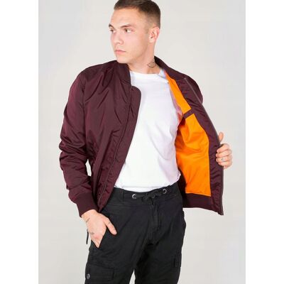 Alpha Industries Bomberka MA-1 TT (191103) dark maroon L Alpha Industries Bomberka MA-1 TT (191103) dark maroon L
