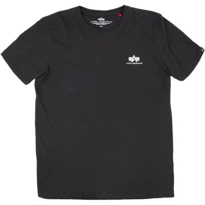 Alpha Industries, Koszulka męska, Small Logo 188505-03, rozmiar XXL, czarny Alpha Industries, Koszulka męska, Small Logo 188505-03, rozmiar XXL, czarny