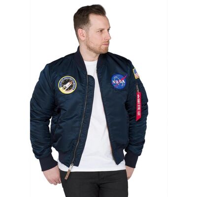 Alpha Industries, Kurtka Bomberka, MA-1 VF NASA 166107-07, rozmiar XL Alpha Industries, Kurtka Bomberka, MA-1 VF NASA 166107-07, rozmiar XL