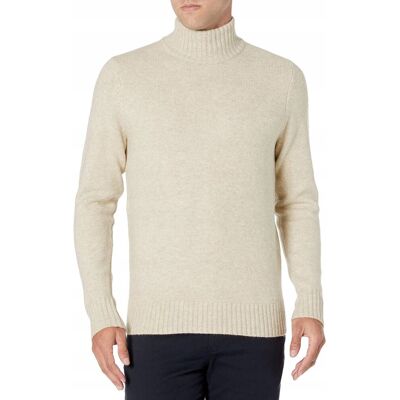 Inny producent AMAZON ESSENTIALS BEŻOWY SWETER MĘSKI Z GOLFEM BAWEŁNIANY L 7BA Inny producent AMAZON ESSENTIALS BEŻOWY SWETER MĘSKI Z GOLFEM BAWEŁNIANY L 7BA