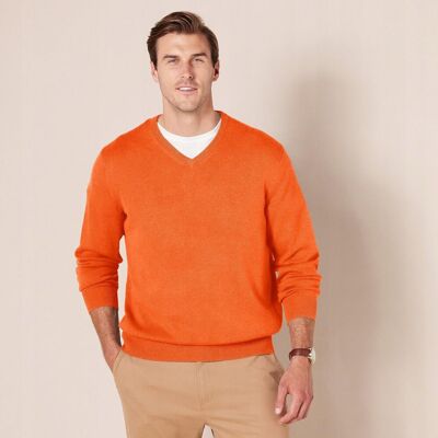 Inny producent AMAZON ESSENTIALS POMARAŃCZOWY SWETER MĘSKI PROSTY L 7BA Inny producent AMAZON ESSENTIALS POMARAŃCZOWY SWETER MĘSKI PROSTY L 7BA