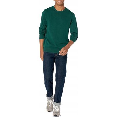Inny producent AMAZON ESSENTIALS SWETER MĘSKI BAWEŁNIANY ZIELONY KLASYCZNY L 1J_A Inny producent AMAZON ESSENTIALS SWETER MĘSKI BAWEŁNIANY ZIELONY KLASYCZNY L 1J_A