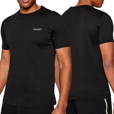 Giorgio Armani Exchange t-shirt koszulka męska czarna crew-neck 8NZT91-Z8H4Z-1200 S Giorgio Armani Exchange t-shirt koszulka męska czarna crew-neck 8NZT91-Z8H4Z-1200 S