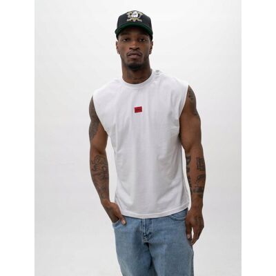 Jigga Wear Bezrękawnik Tank Top Męski Bawełniany Koszulka Bez Rękawów Biała Jigga L Jigga Wear Bezrękawnik Tank Top Męski Bawełniany Koszulka Bez Rękawów Biała Jigga L