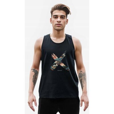 inna (Inny) Bezrękawnik Tank Top T-Shirt Męski Koszulka Bez Rękawów Smok Czarny Xl inna (Inny) Bezrękawnik Tank Top T-Shirt Męski Koszulka Bez Rękawów Smok Czarny Xl