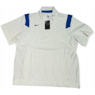 Biała wciągana bluza męska krótki rękaw NIKE XXL Biała wciągana bluza męska krótki rękaw NIKE XXL