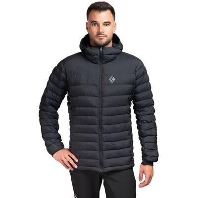 Black Diamond Kurtka puchowa męska Access Down Hoody Fw25 czarna Xl Black Diamond Kurtka puchowa męska Access Down Hoody Fw25 czarna Xl