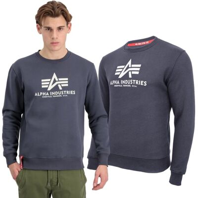 Bluza Alpha Industries Basic 178302 136 Grafitowa Bluza Alpha Industries Basic 178302 136 Grafitowa