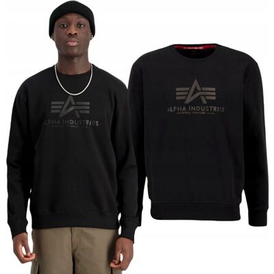 Bluza Alpha Industries Basic Carbon 146311 515 Czarna L Bluza Alpha Industries Basic Carbon 146311 515 Czarna L