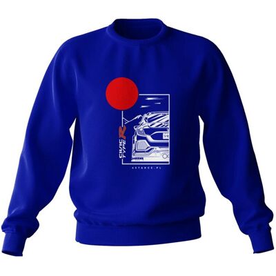 Inny producent Bluza Honda Civic Type R niebieska-XXL Inny producent Bluza Honda Civic Type R niebieska-XXL