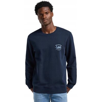 Bluza Lee CREW SWS 112364562 Rivet Navy XXL Bluza Lee CREW SWS 112364562 Rivet Navy XXL
