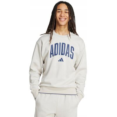 Bluza męska adidas Collegiate Sweat szara JM1732 2XL Bluza męska adidas Collegiate Sweat szara JM1732 2XL