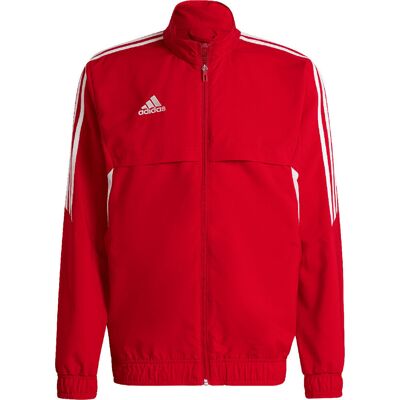 Bluza męska adidas Condivo 22 Presentation czerwona HA6238-L Bluza męska adidas Condivo 22 Presentation czerwona HA6238-L
