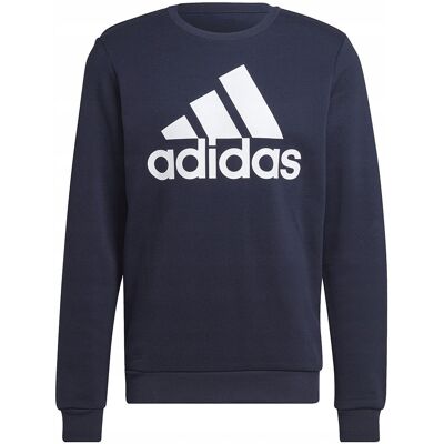 Bluza męska adidas Essentials Big Logo granatowa HL2298 S Bluza męska adidas Essentials Big Logo granatowa HL2298 S