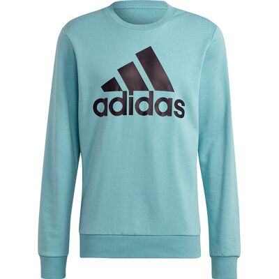 Bluza męska adidas Essentials Big Logo Sweatshirt niebieska H12163-S Bluza męska adidas Essentials Big Logo Sweatshirt niebieska H12163-S