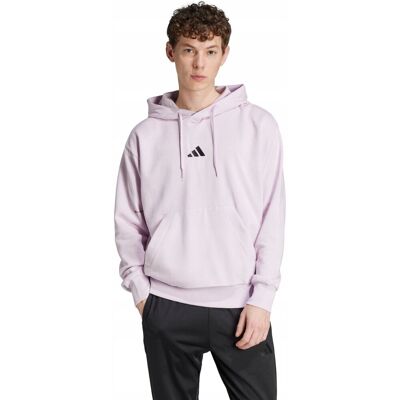 Bluza męska adidas Essentials Feelcozy Fleece różowa IN6065 XL Bluza męska adidas Essentials Feelcozy Fleece różowa IN6065 XL