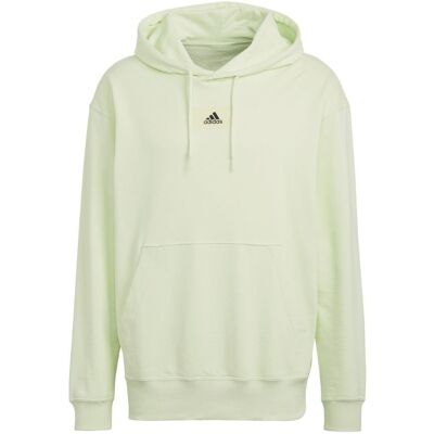 Bluza męska adidas Essentials FeelVivid Cotton Hoodie zielona HE4359 L Bluza męska adidas Essentials FeelVivid Cotton Hoodie zielona HE4359 L
