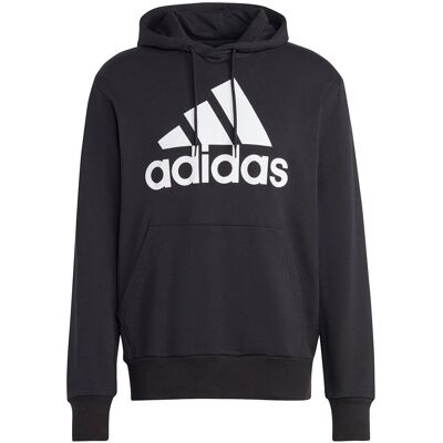 Bluza męska adidas Essentials French Terry Big Logo Hoodie czarna IC9363 S Bluza męska adidas Essentials French Terry Big Logo Hoodie czarna IC9363 S