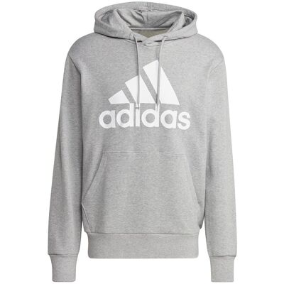 Bluza męska adidas Essentials French Terry Big Logo Hoodie szara IC9364 2XL Bluza męska adidas Essentials French Terry Big Logo Hoodie szara IC9364 2XL