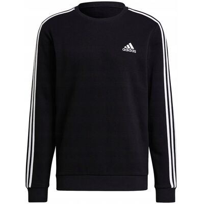 Bluza męska adidas Essentials Sweatshirt czarna GK9106 L Bluza męska adidas Essentials Sweatshirt czarna GK9106 L
