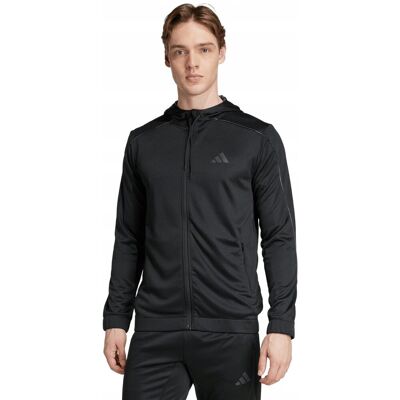 Bluza męska adidas SEA FZ HD czarna JV7243 S Bluza męska adidas SEA FZ HD czarna JV7243 S