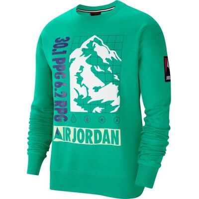 Bluza męska Air Jordan Winter Utility zielona - CT3491-370-M Bluza męska Air Jordan Winter Utility zielona - CT3491-370-M