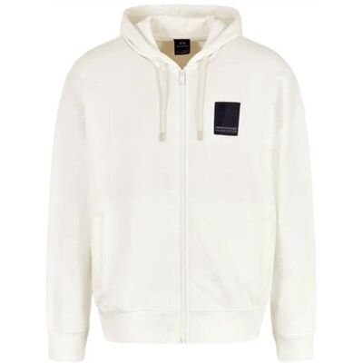 Giorgio Armani Bluza męska Armani Exchange 3DZMHS ZJGGZ biały - XXL Giorgio Armani Bluza męska Armani Exchange 3DZMHS ZJGGZ biały - XXL