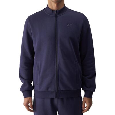 Bluza męska bejsbolówka 4f wmm00tswsm1463 - granatowa xxl Bluza męska bejsbolówka 4f wmm00tswsm1463 - granatowa xxl