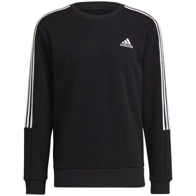 Bluza męska bez kaptura ADIDAS M CUT 3S SWT XS Bluza męska bez kaptura ADIDAS M CUT 3S SWT XS