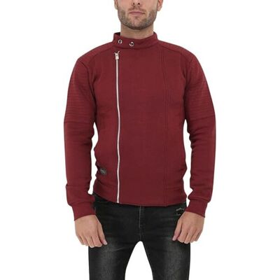 Inny producent Bluza męska Hopenlife Golf rozsuwana z polarem bordowa-XXL Inny producent Bluza męska Hopenlife Golf rozsuwana z polarem bordowa-XXL