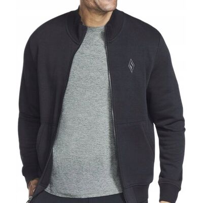 Bluza męska na zamek SKECHERS THE HOODLESS HOODIE GOWALK czarna S Bluza męska na zamek SKECHERS THE HOODLESS HOODIE GOWALK czarna S