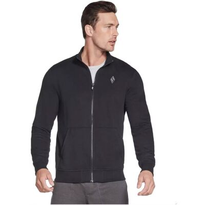 Bluza męska na zamek SKECHERS THE HOODLESS HOODIE GOWALK czarna XL Bluza męska na zamek SKECHERS THE HOODLESS HOODIE GOWALK czarna XL