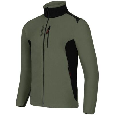 Bluza męska polarowa Alpinus Caen II 100 oliwkowy - S Bluza męska polarowa Alpinus Caen II 100 oliwkowy - S