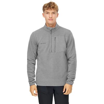 Bluza męska polarowa Alpinus Kerkis 1/3 zipper szary - L Bluza męska polarowa Alpinus Kerkis 1/3 zipper szary - L