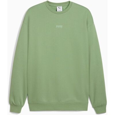 Bluza męska Puma ELEVATED ESS CREW RELAXED FL zielona 68863526 r M Bluza męska Puma ELEVATED ESS CREW RELAXED FL zielona 68863526 r M