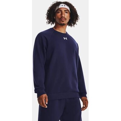 Bluza męska Rival Fleece Crew UNDER ARMOUR 1379755-410 Granatowy Bluza męska Rival Fleece Crew UNDER ARMOUR 1379755-410 Granatowy