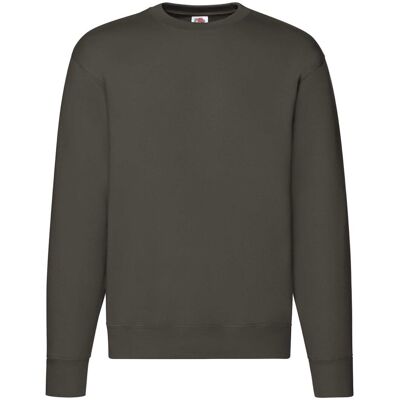 Bluza męska Set-in Sweat Premium Fruit of the Loom - Czekoladowy XL Bluza męska Set-in Sweat Premium Fruit of the Loom - Czekoladowy XL