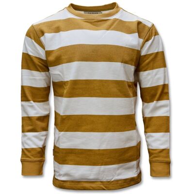 Inny producent Bluza Męska Taikan Striped Crew - 1306004.Tan-L Inny producent Bluza Męska Taikan Striped Crew - 1306004.Tan-L