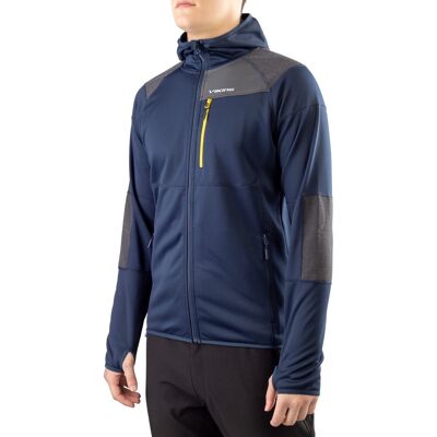 Bluza męska trekkingowa z kapturem Viking Yosemite Man 1915 granatowo-niebieski - XXXL Bluza męska trekkingowa z kapturem Viking Yosemite Man 1915 granatowo-niebieski - XXXL