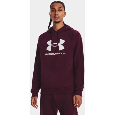 Bluza męska Under Armour Rival Fleece Logo HD 1379758-600 Bordowy Bluza męska Under Armour Rival Fleece Logo HD 1379758-600 Bordowy