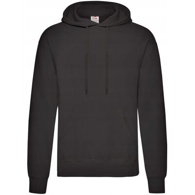 FRUIT OF THE LOOM Bluza Męska Z Kapturem Hooded Sweat Czarny R. Xl FRUIT OF THE LOOM Bluza Męska Z Kapturem Hooded Sweat Czarny R. Xl