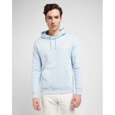 Bluza Męska Z Kapturem Niebieska Logo Lee 112351145 Core Hoodie Light Blue L Bluza Męska Z Kapturem Niebieska Logo Lee 112351145 Core Hoodie Light Blue L